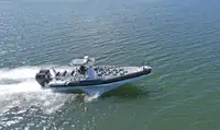 விறைப்பான காற்றினால் நிரப்பப்பட்ட படகு விற்பனைக்கு
